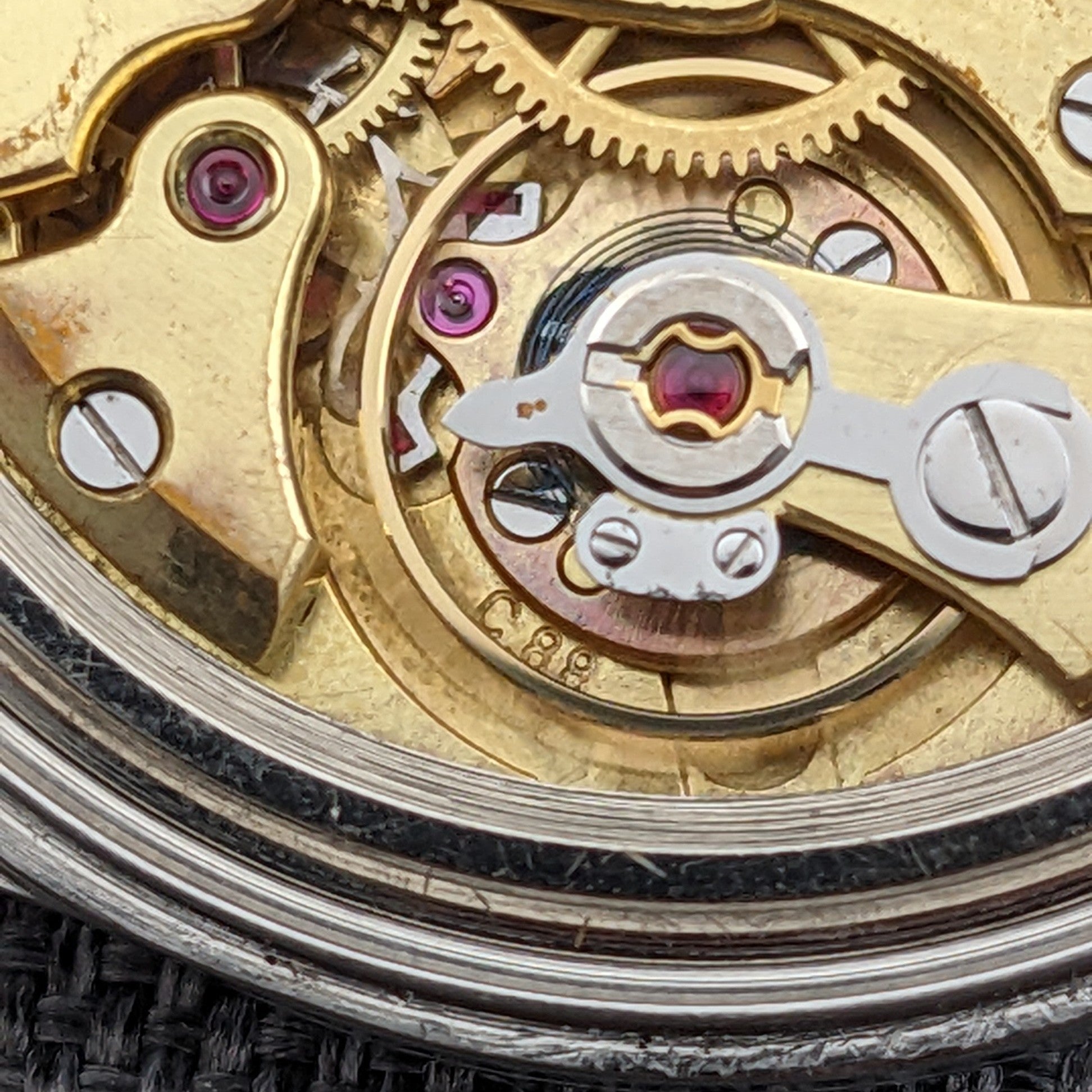 Ritka IWC Schaffhausen Klasszikus / Cal 88 / Vintage Óra 1960-as évek / Szervizelt
