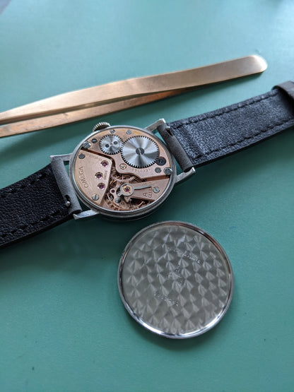 82 Years Old Omega Sector Watch WWII 1944 - Caliber 30T2PC /  Vintage Timepiece / Serviced