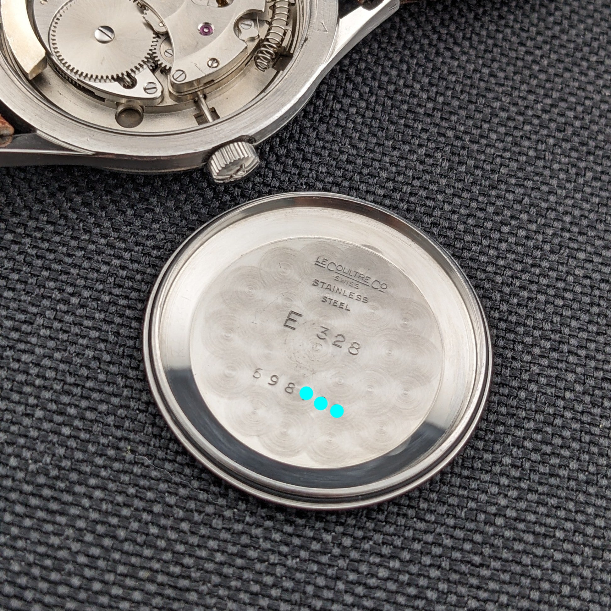 Vintage Jaeger-LeCoultre Automatic Bumper E328