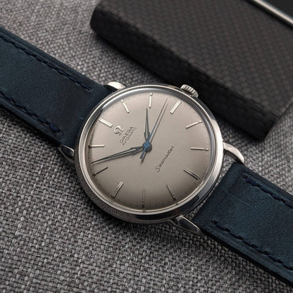 RARE 75 Years Old Omega Seamaster Automatic designed by Cherles Perregaux / Ref 2446-2 / Vintage 1951 / Seerviced