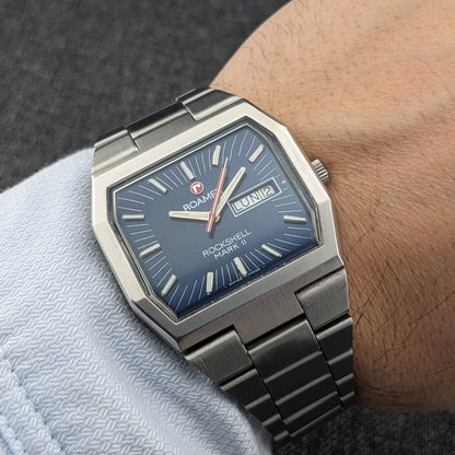 Roamer Rockshell Mark II 復古1970年代手錶 - 已維修