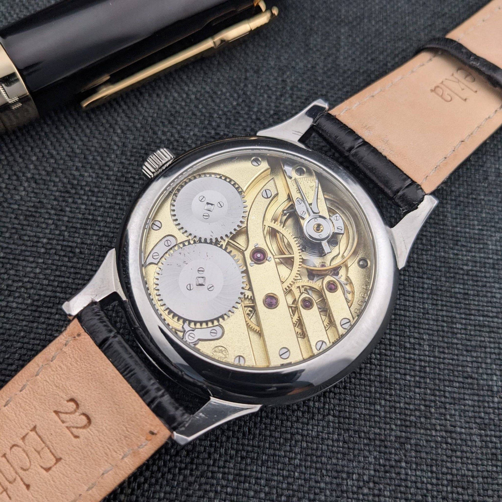 102 yeras old IWC Schaffhausen Chronometre Pocketwatch Movement / Cal 73 / Pocketwatch Conversion / Antique 1924 / Serviced