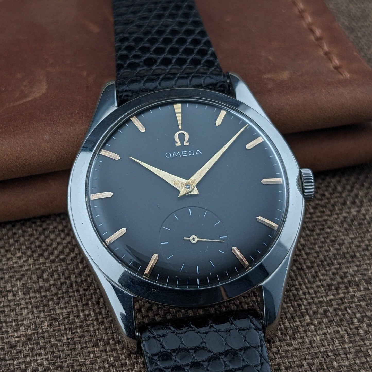 Reloj Vintage Omega Clásico de Posguerra de 74 Años / Ref 2503-17 / Cal. 266 (familia 30T2) 1952 / Revisado