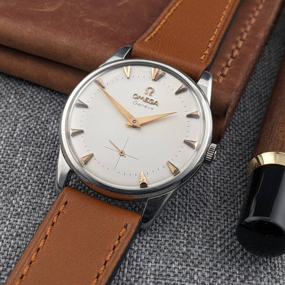 72 Years Old Omega Genève / Ref 2748-14 / Vintage 1954 Watch with Cal 266 (30T2 family) Movement / serviced