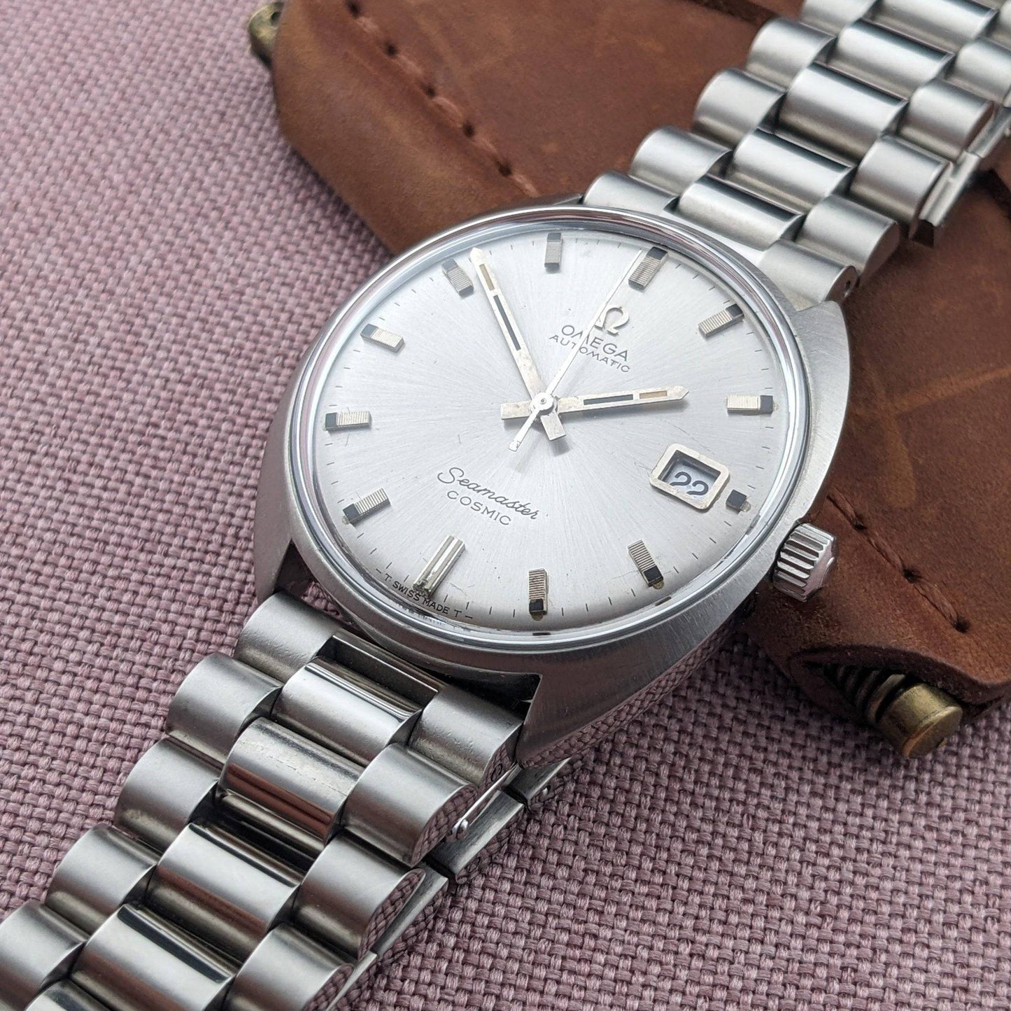 57 Yeras old OMEGA Seamaster Cosmic Automatic / Ref 166.026 / Vintage 1969 Watch / Serviced