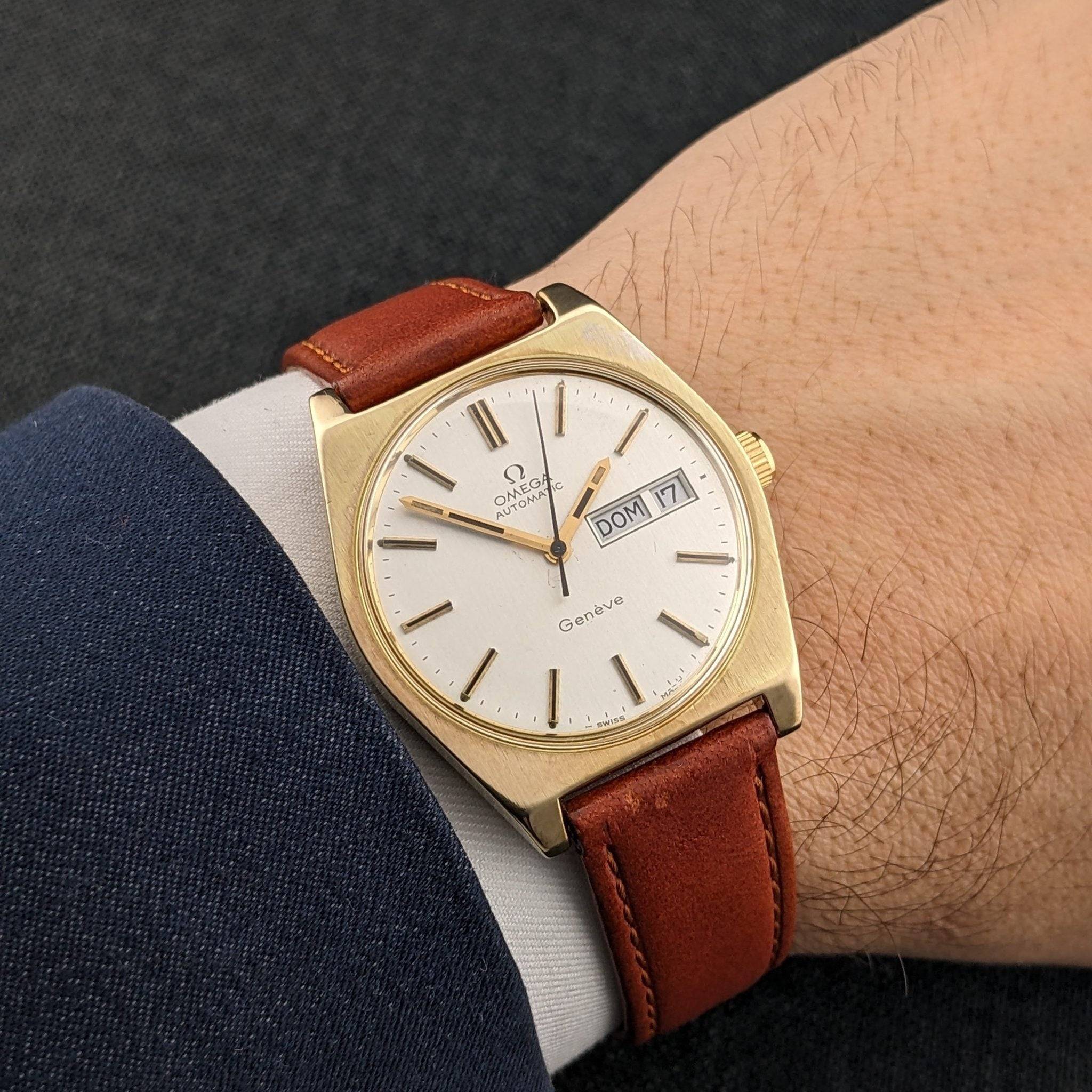 E-V-W 希少 cal.266 OMEGA オメガ Ref.2800-1 P 手巻き スモセコ 1950 