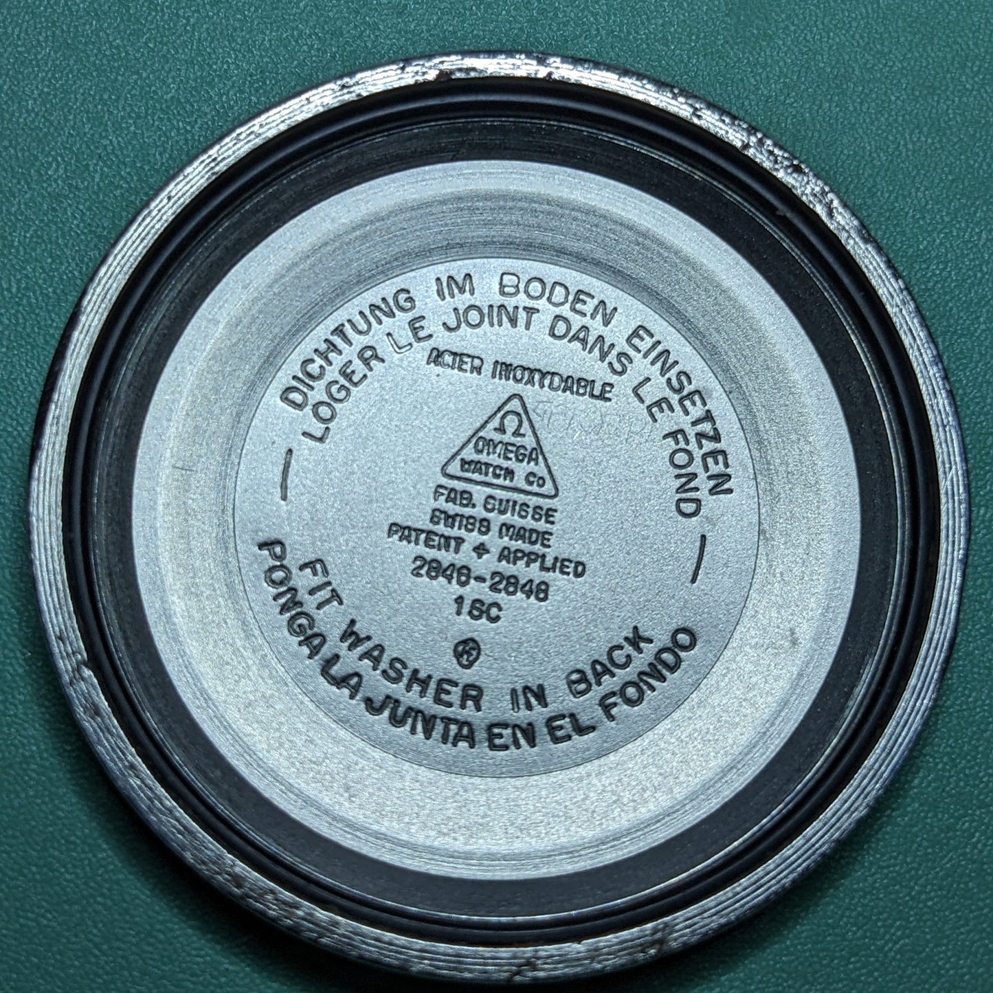 Circa 70 Years Old / Omega Seamaster Automatic / Ref 2846-2848 / Vintage 1956 Watch / Cal 501 Movement / Serviced