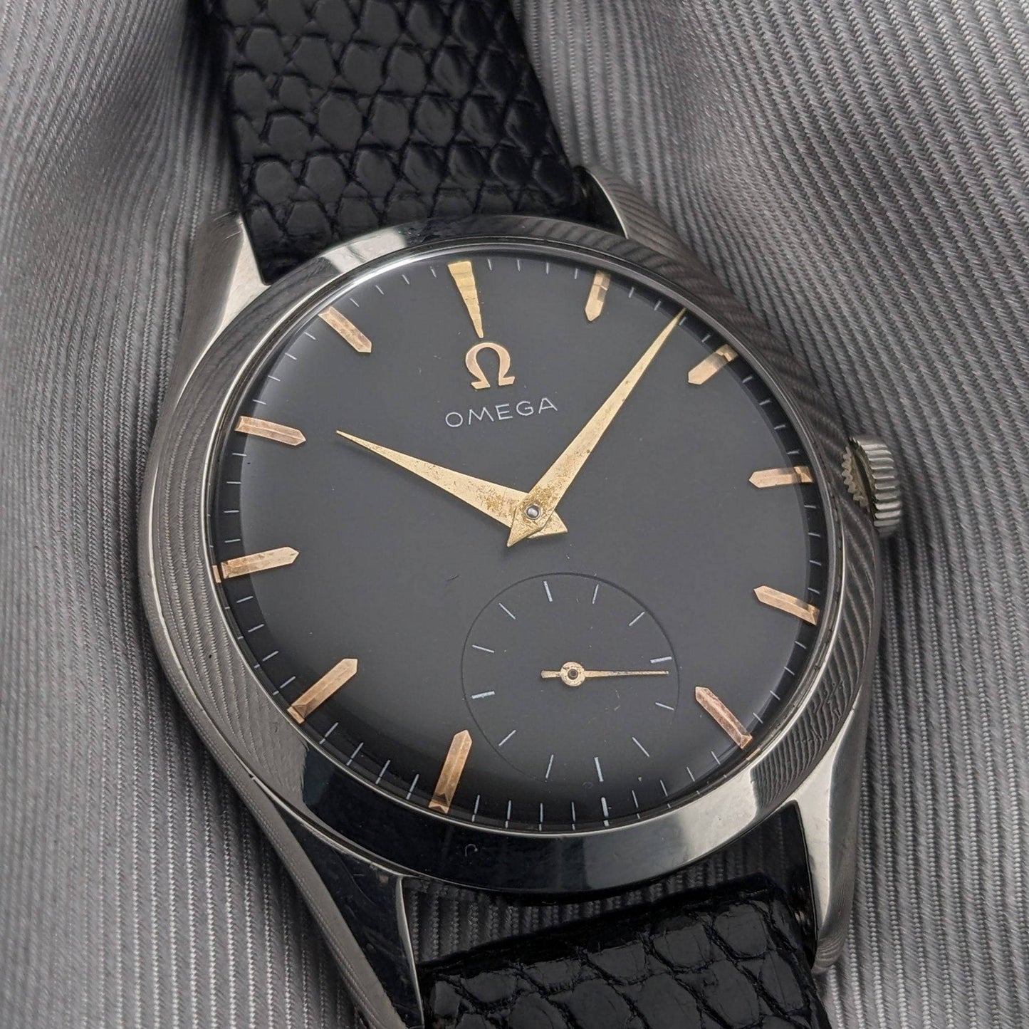 Reloj Vintage Omega Clásico de Posguerra de 74 Años / Ref 2503-17 / Cal. 266 (familia 30T2) 1952 / Revisado