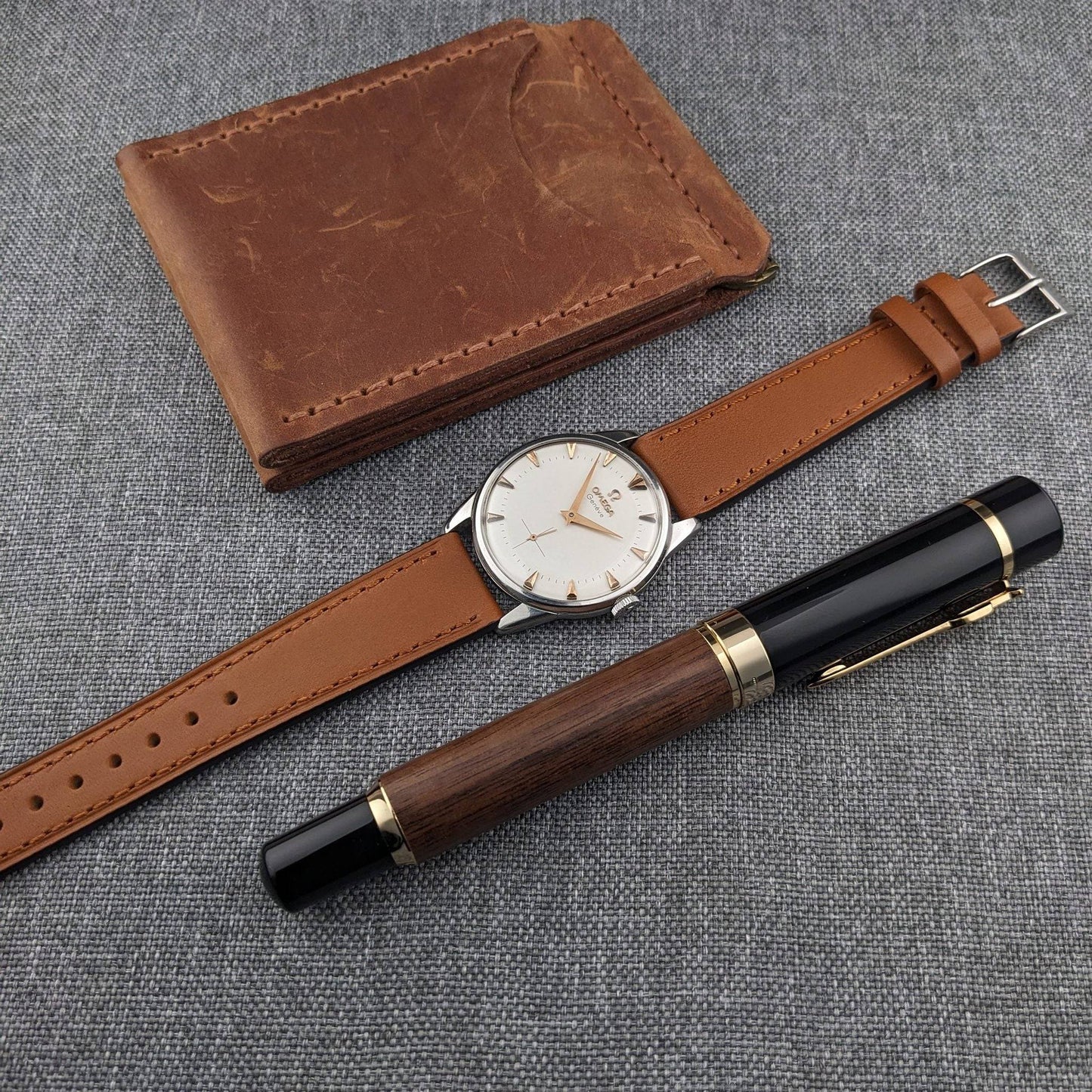 72 Years Old Omega Genève / Ref 2748-14 / Vintage 1954 Watch with Cal 266 (30T2 family) Movement / serviced