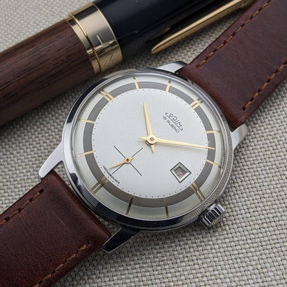 1960s Prim 15 RUBINU Caliber 0121 Manual Wind Wristwatch / Sesrviced