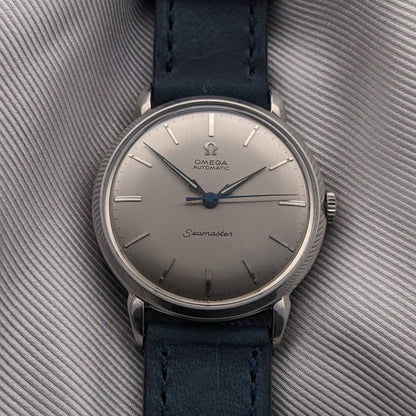 RARE 75 Years Old Omega Seamaster Automatic designed by Cherles Perregaux / Ref 2446-2 / Vintage 1951 / Seerviced