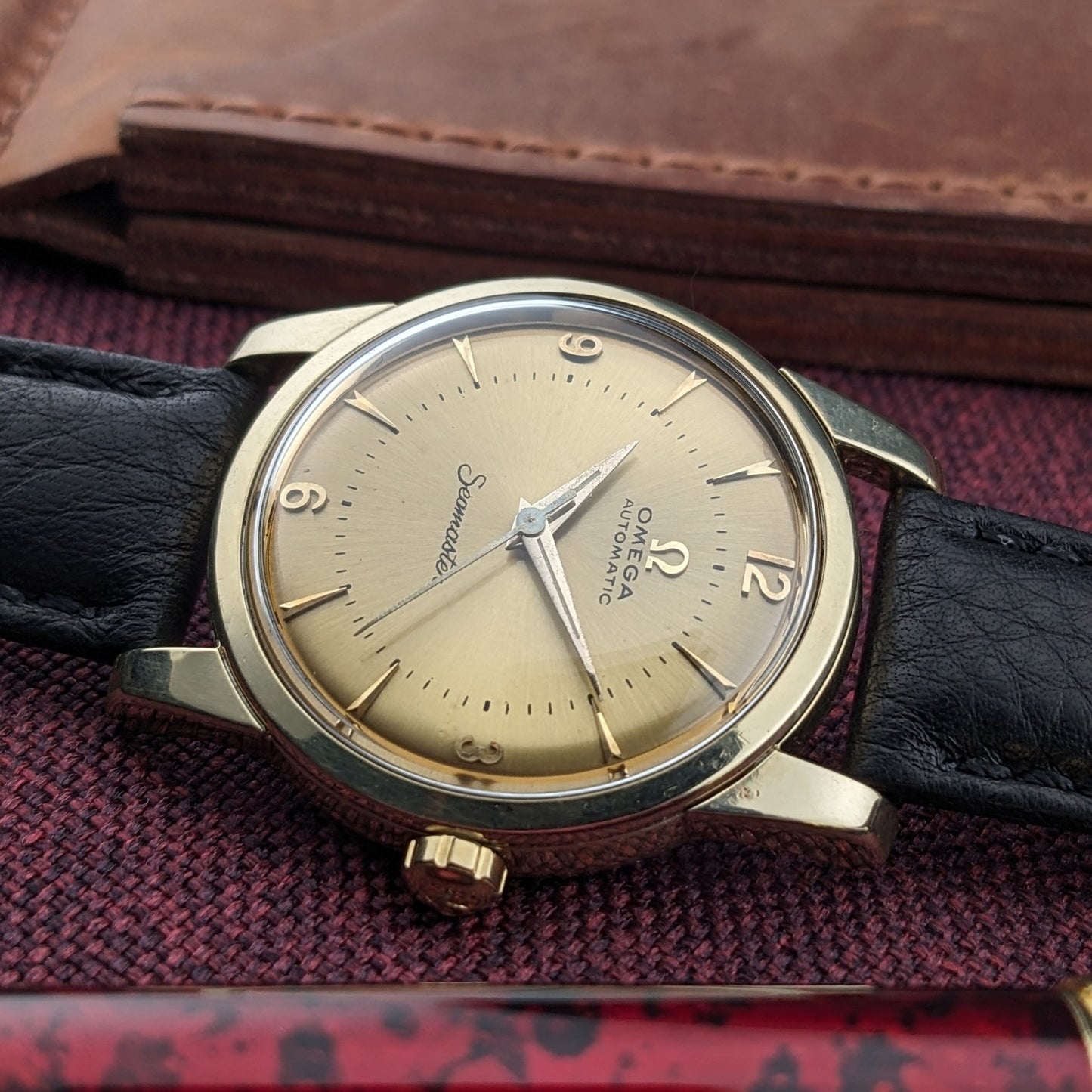 Circa 70 Years Old / Omega Seamaster Automatic / Ref 2846-2848 / Vintage 1956 Watch / Cal 501 Movement / Serviced