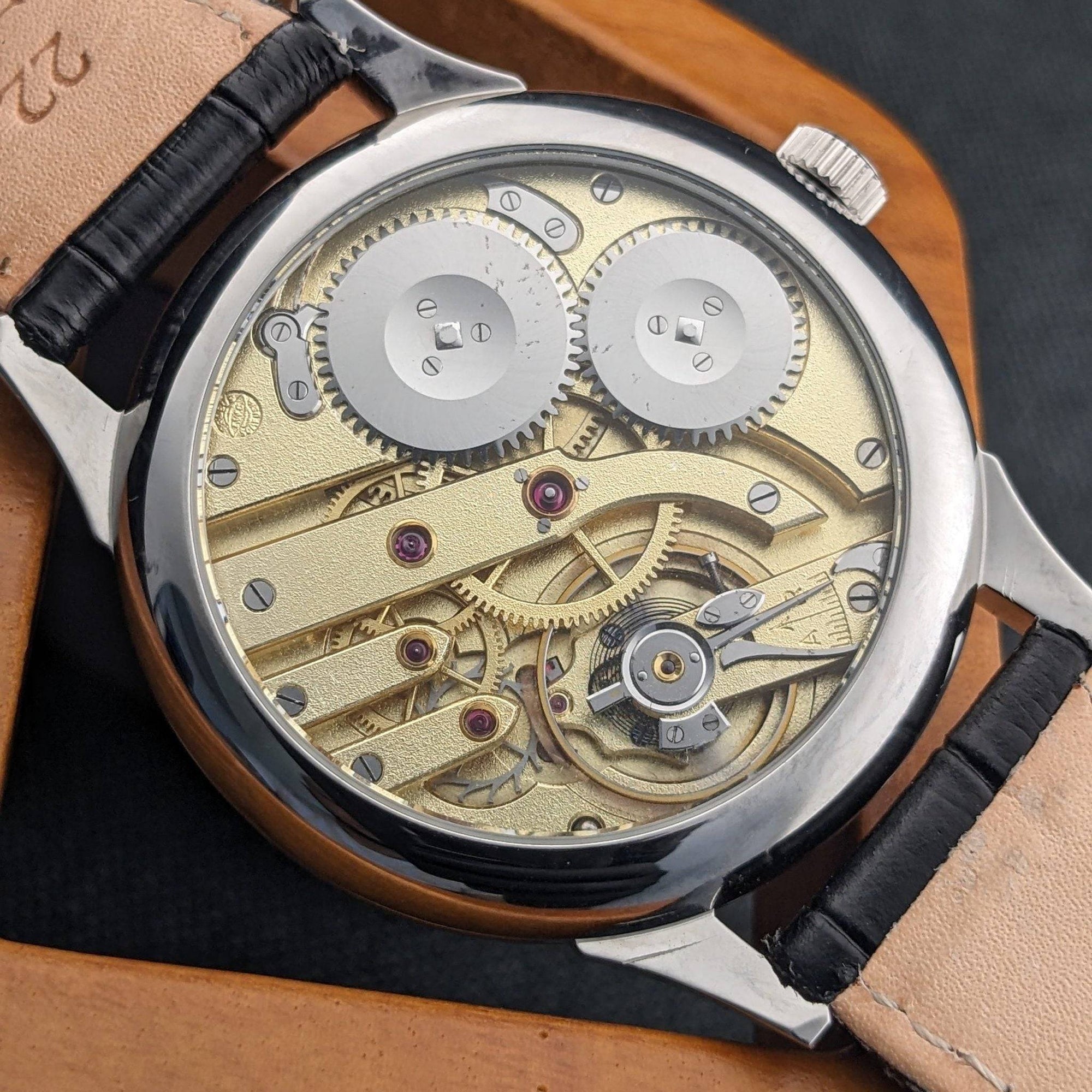 102 yeras old IWC Schaffhausen Chronometre Pocketwatch Movement / Cal 73 / Pocketwatch Conversion / Antique 1924 / Serviced