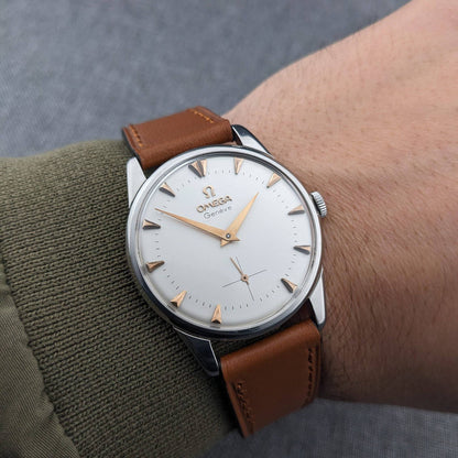 72 Years Old Omega Genève / Ref 2748-14 / Vintage 1954 Watch with Cal 266 (30T2 family) Movement / serviced