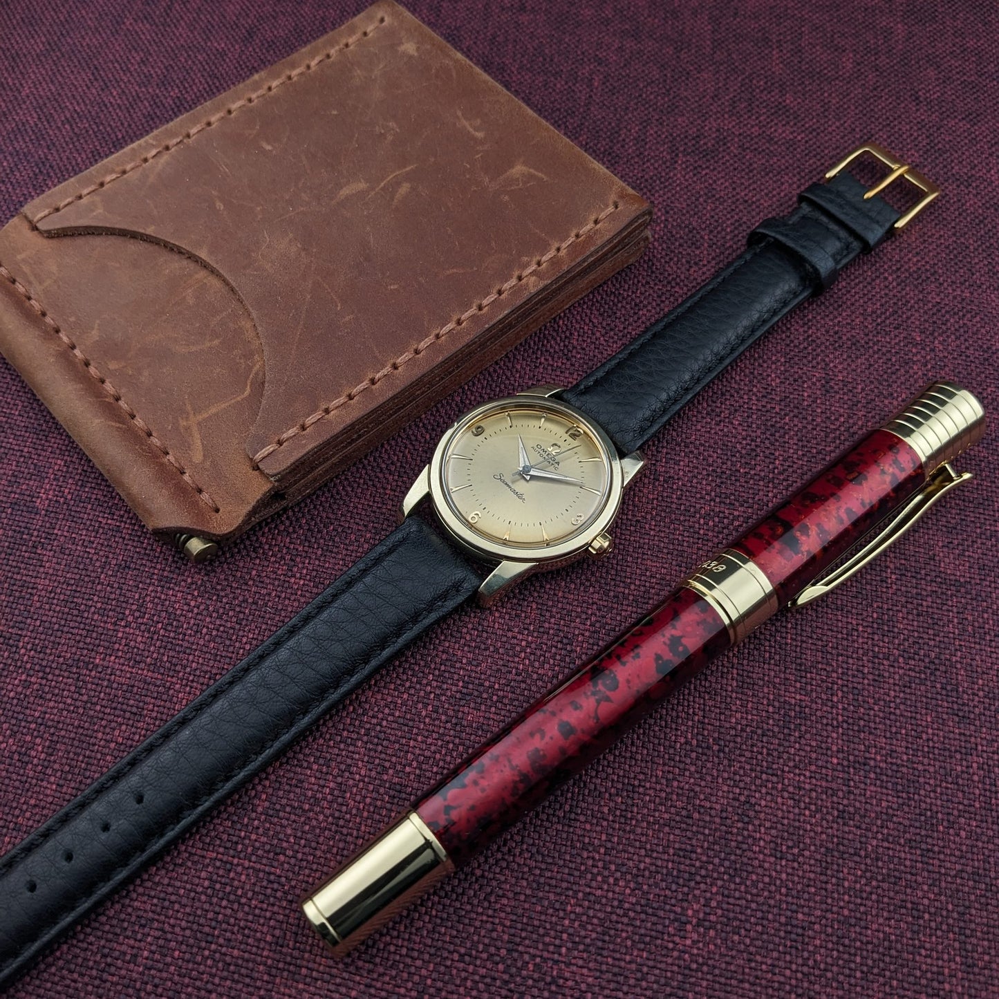 Circa 70 Years Old / Omega Seamaster Automatic / Ref 2846-2848 / Vintage 1956 Watch / Cal 501 Movement / Serviced