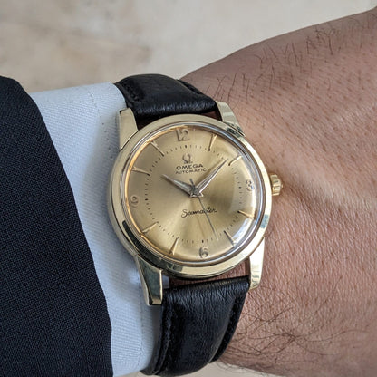 Circa 70 Years Old / Omega Seamaster Automatic / Ref 2846-2848 / Vintage 1956 Watch / Cal 501 Movement / Serviced