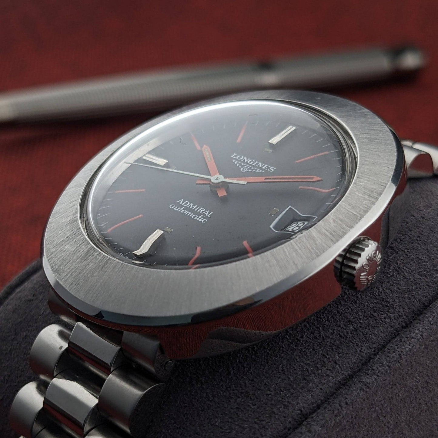 Longines Admiral Automático UFO / Ref 8581 / Cal. 431 - Reloj Vintage 1970 / Revisado