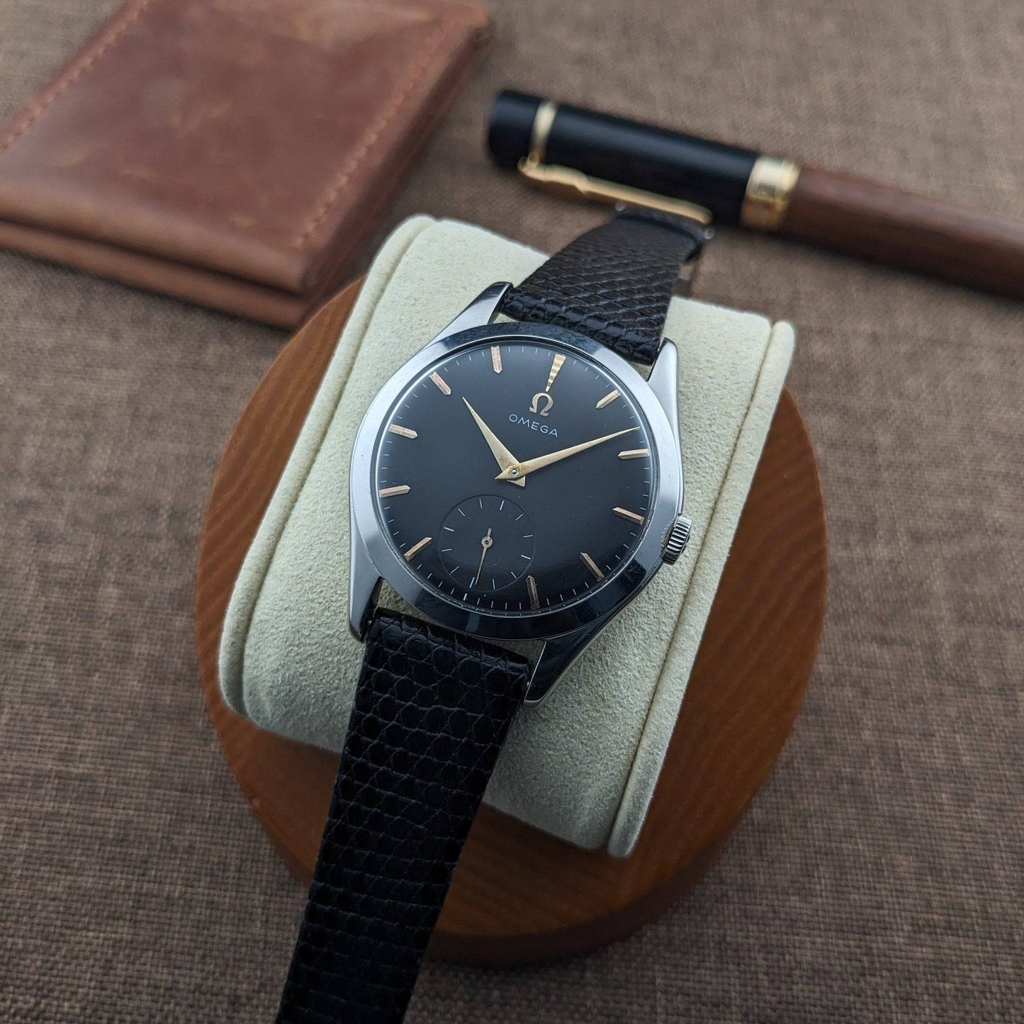 Reloj Vintage Omega Clásico de Posguerra de 74 Años / Ref 2503-17 / Cal. 266 (familia 30T2) 1952 / Revisado