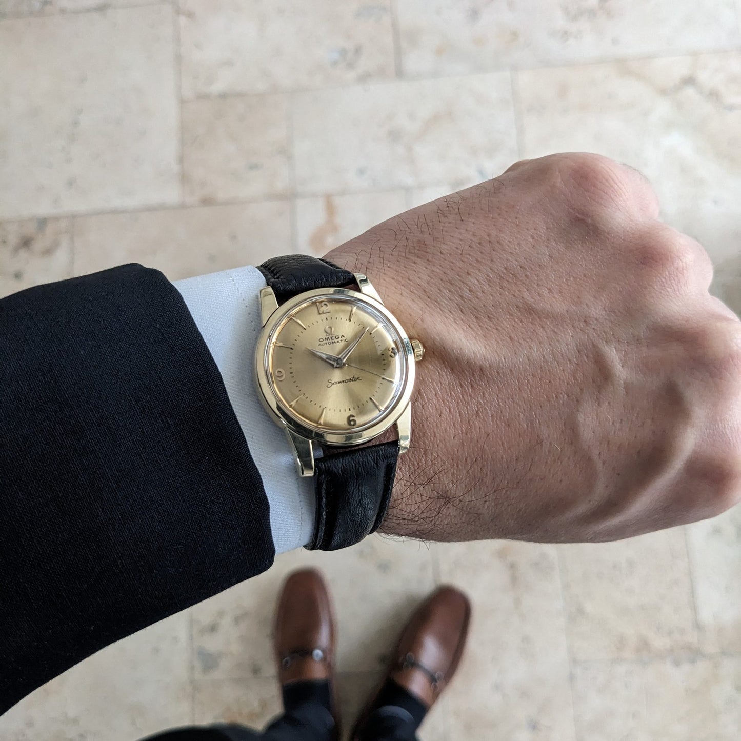 Circa 70 Years Old / Omega Seamaster Automatic / Ref 2846-2848 / Vintage 1956 Watch / Cal 501 Movement / Serviced