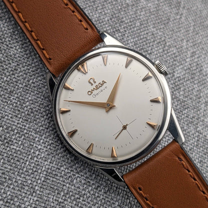 72 Years Old Omega Genève / Ref 2748-14 / Vintage 1954 Watch with Cal 266 (30T2 family) Movement / serviced