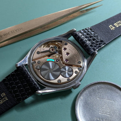 Reloj Vintage Omega Clásico de Posguerra de 74 Años / Ref 2503-17 / Cal. 266 (familia 30T2) 1952 / Revisado