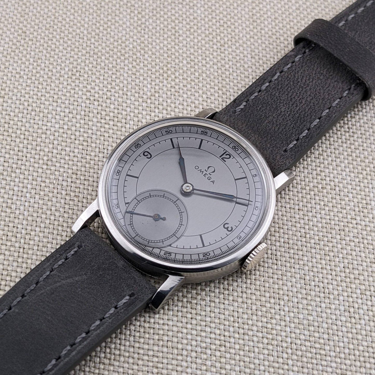 82 Years Old Omega Sector Watch WWII 1944 - Caliber 30T2PC /  Vintage Timepiece / Serviced