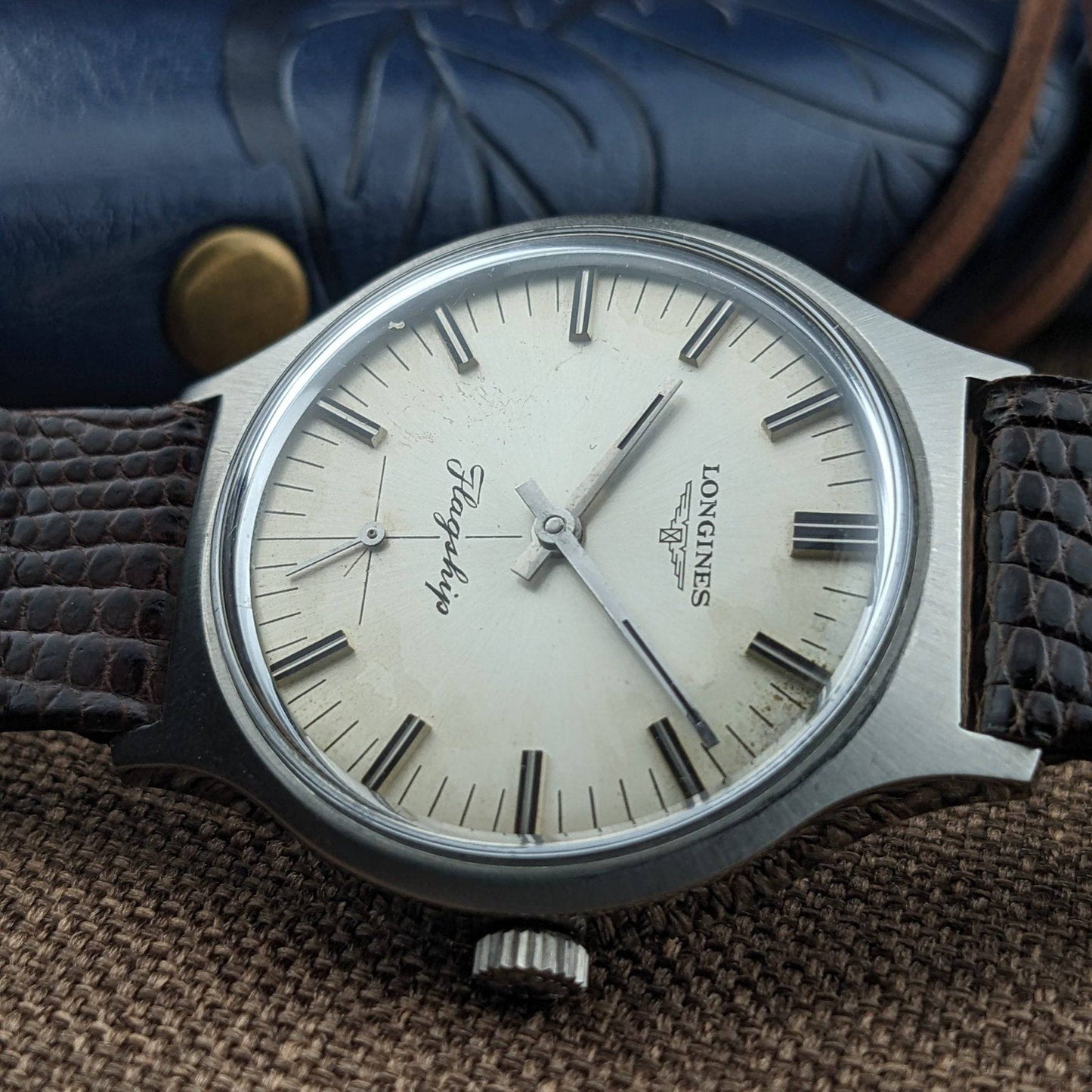 復古1970年代Longines領航系列/ cal 6922 / 復古手錶 / 已保養