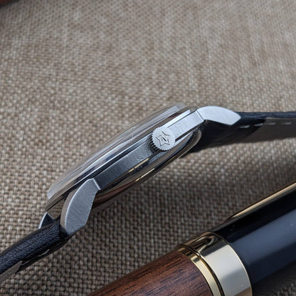 67 Years Old Zenith Sporto 1959 Vintage Wristwatch with Caliber 40T / Patented Transparent Dust Cover / Serviced