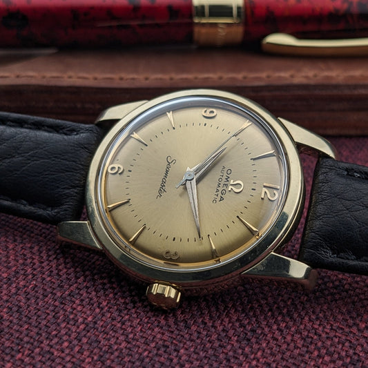 Circa 70 Years Old / Omega Seamaster Automatic / Ref 2846-2848 / Vintage 1956 Watch / Cal 501 Movement / Serviced