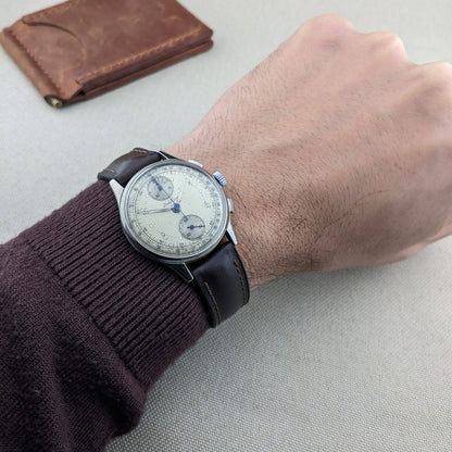 WWII 1945 Breitling Chronograph 178 Vintage / Cal. Venus 170 / Serviced Wristwatch