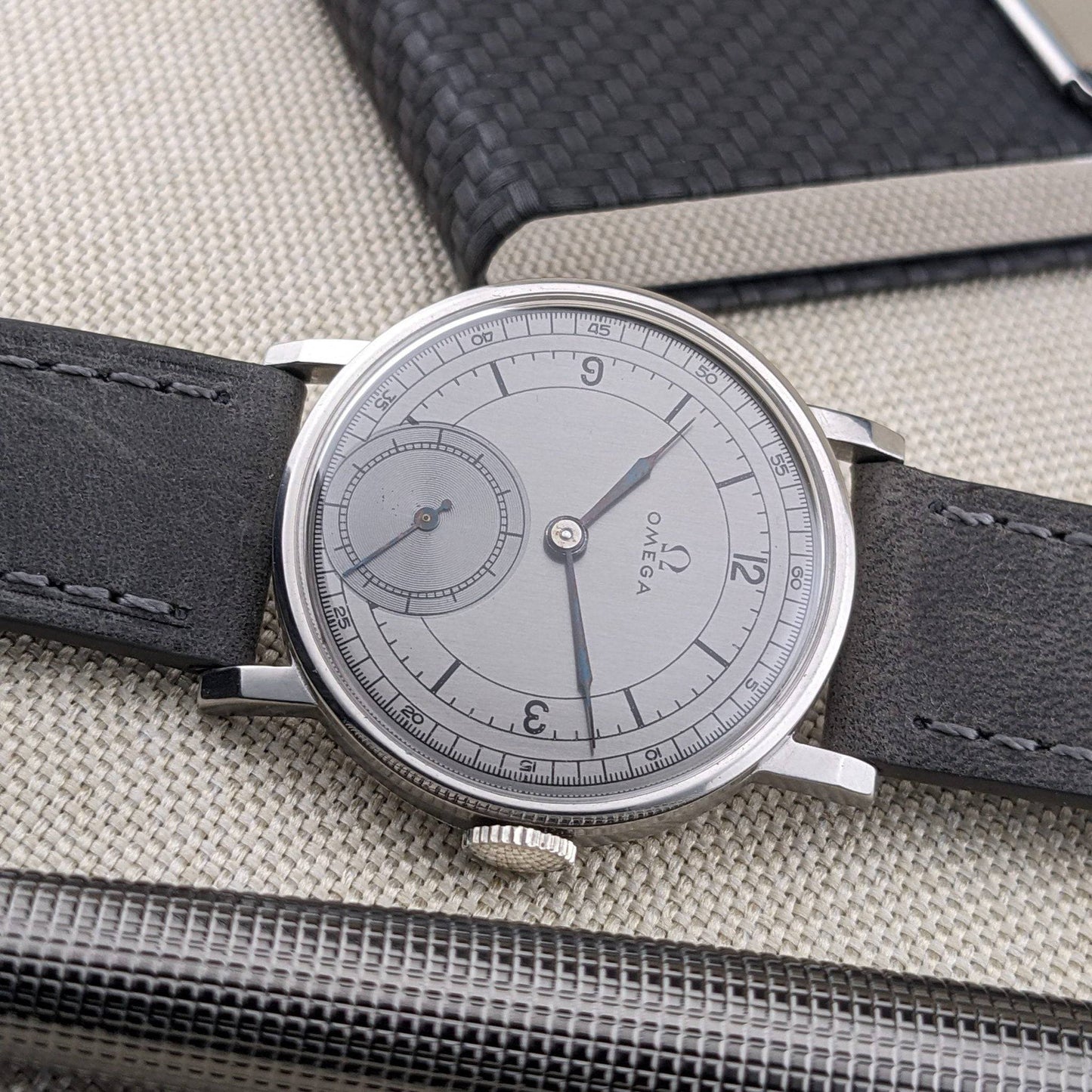 82 Years Old Omega Sector Watch WWII 1944 - Caliber 30T2PC /  Vintage Timepiece / Serviced