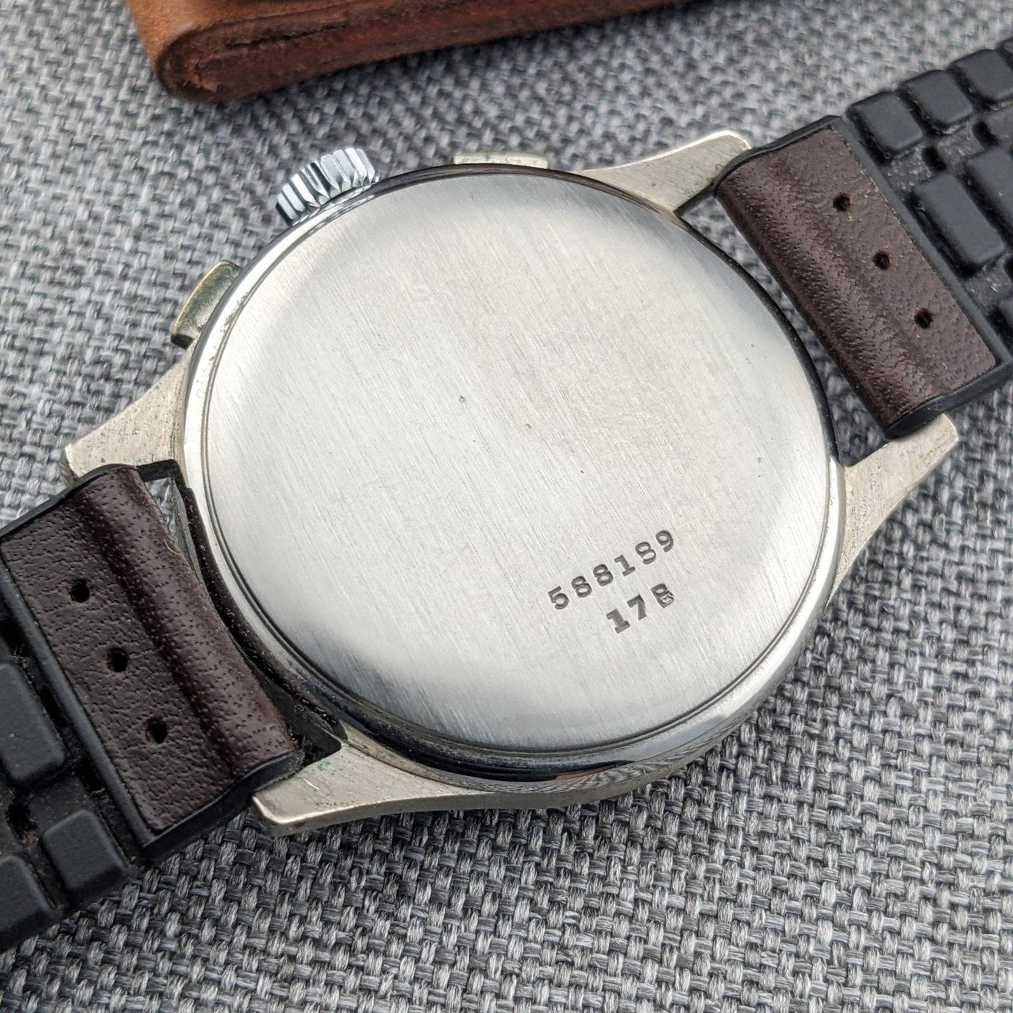 WWII 1945 Breitling Chronograph 178 Vintage / Cal. Venus 170 / Serviced Wristwatch