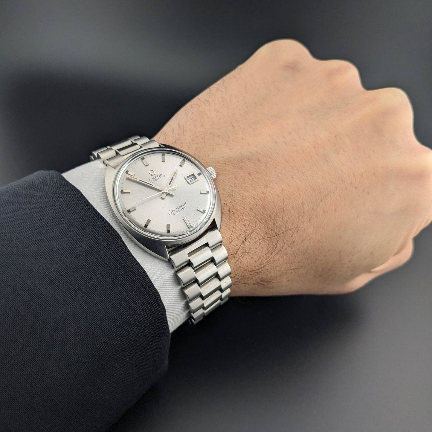 57 Yeras old OMEGA Seamaster Cosmic Automatic / Ref 166.026 / Vintage 1969 Watch / Serviced