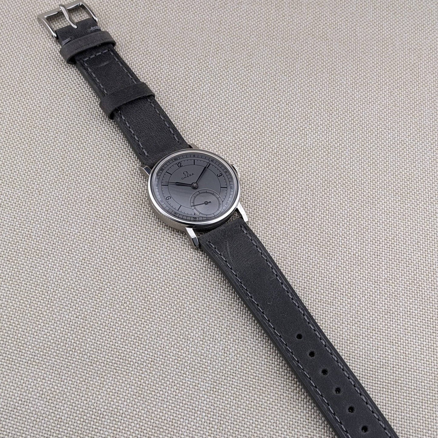 82 Years Old Omega Sector Watch WWII 1944 - Caliber 30T2PC /  Vintage Timepiece / Serviced