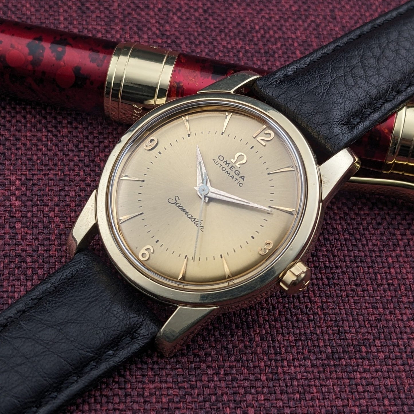 Circa 70 Years Old / Omega Seamaster Automatic / Ref 2846-2848 / Vintage 1956 Watch / Cal 501 Movement / Serviced