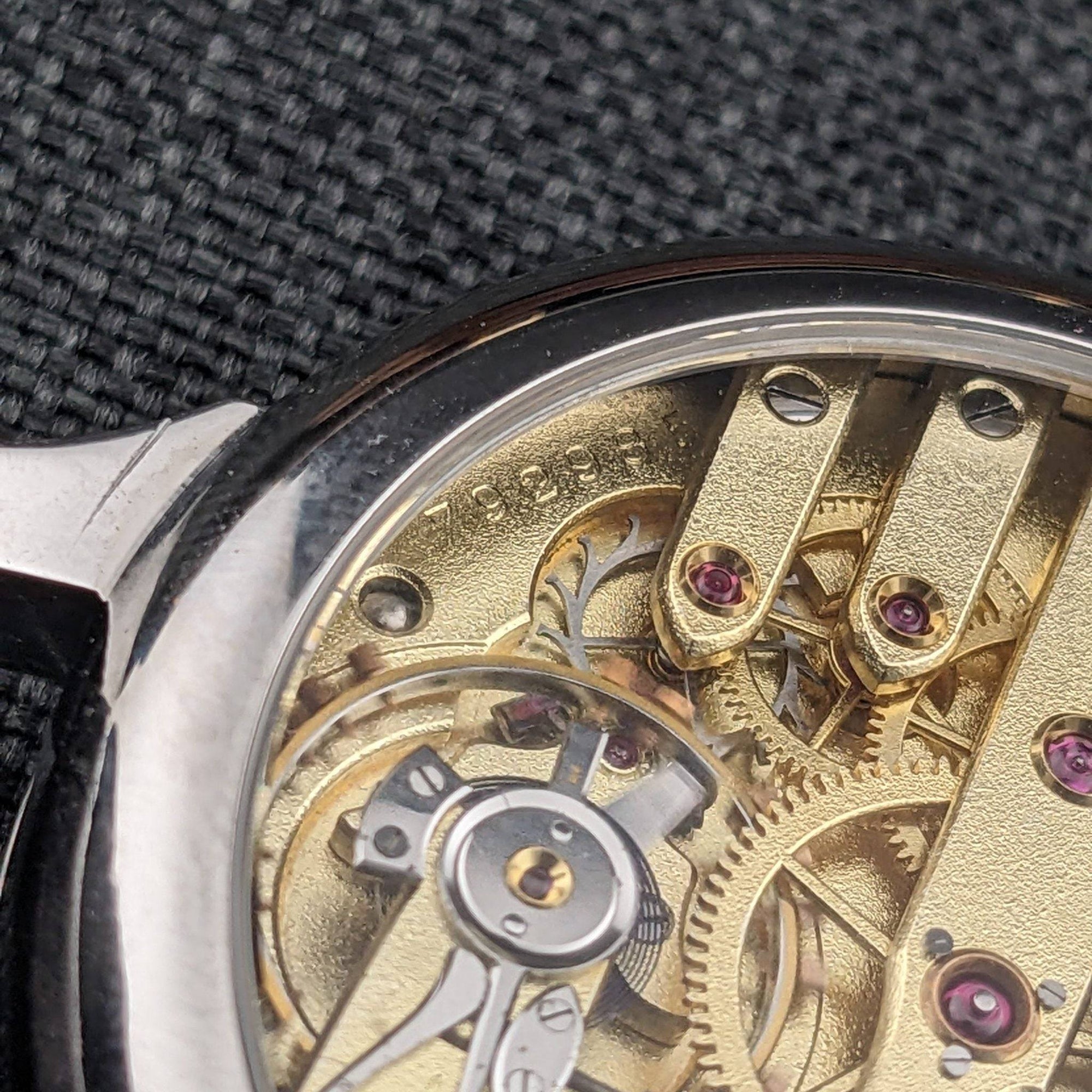 102 yeras old IWC Schaffhausen Chronometre Pocketwatch Movement / Cal 73 / Pocketwatch Conversion / Antique 1924 / Serviced