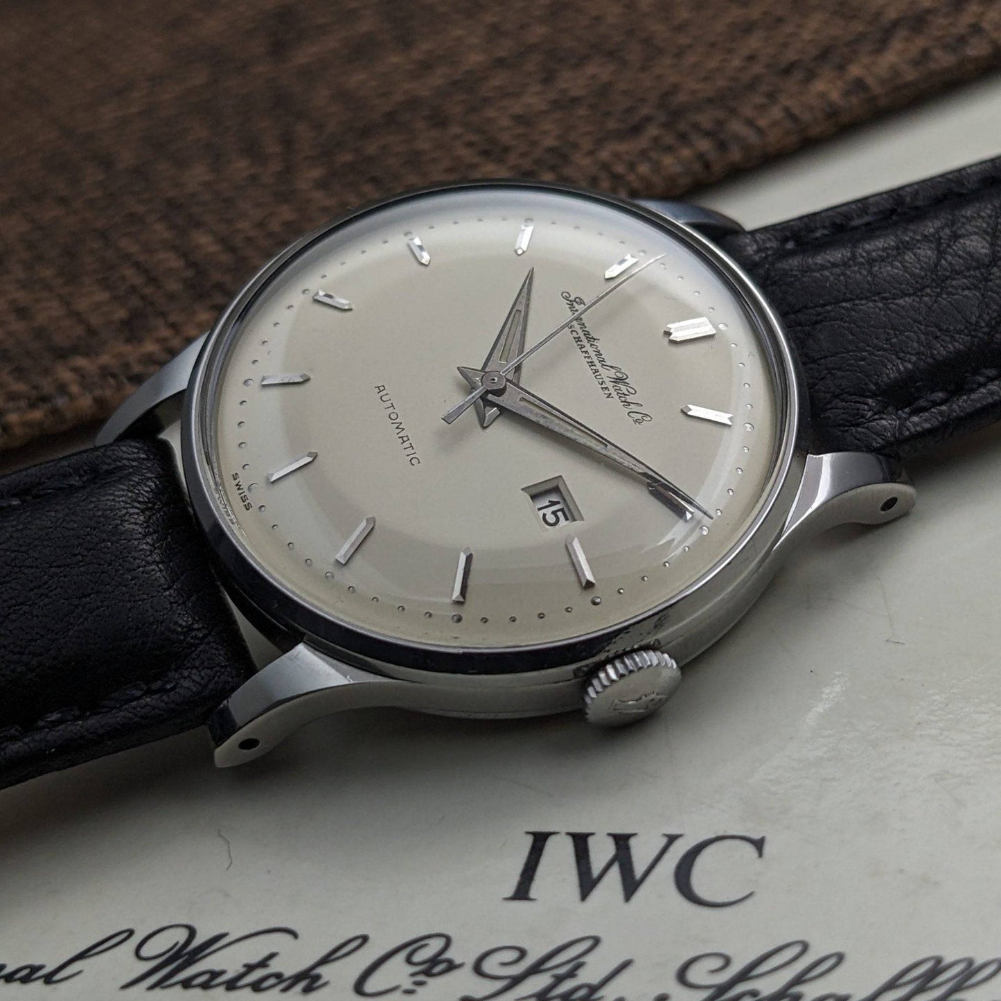 IWC 沙夫豪森古董自動腕錶 - Cal 8531 餅盤 / 已維修