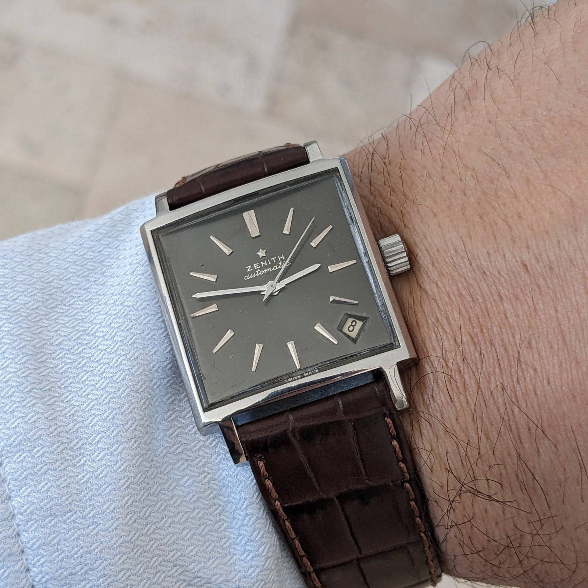 Montre Zenith automatique vintage de 58 ans / calibre 2542PC / Révisée