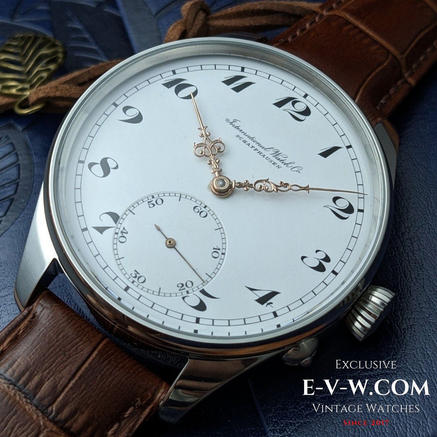 117 Years Old  IWC Schaffhausen | Pocket-to-Wrist Conversion | Cal. 53 SAv (19''' H 6½) | Antique 1908 | Serviced