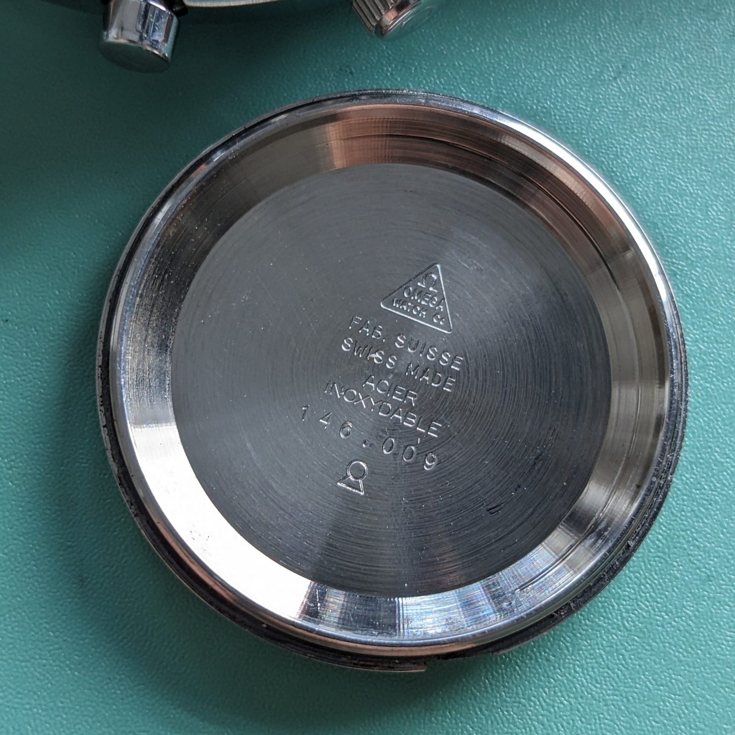 Ca 55 Years Old / Omega Chronostop Geneve / Ref 146.009 / Vintage 1970's Watch / Cal 920 Movement / Serviced vintage watch