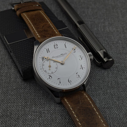 Circa 100 Years Old Antique Pocket Watch IWC Schaffhausen Movement 1926 / Cal 57 Movement / Serviced vintage watch