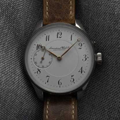 Circa 100 Years Old Antique Pocket Watch IWC Schaffhausen Movement 1926 / Cal 57 Movement / Serviced vintage watch
