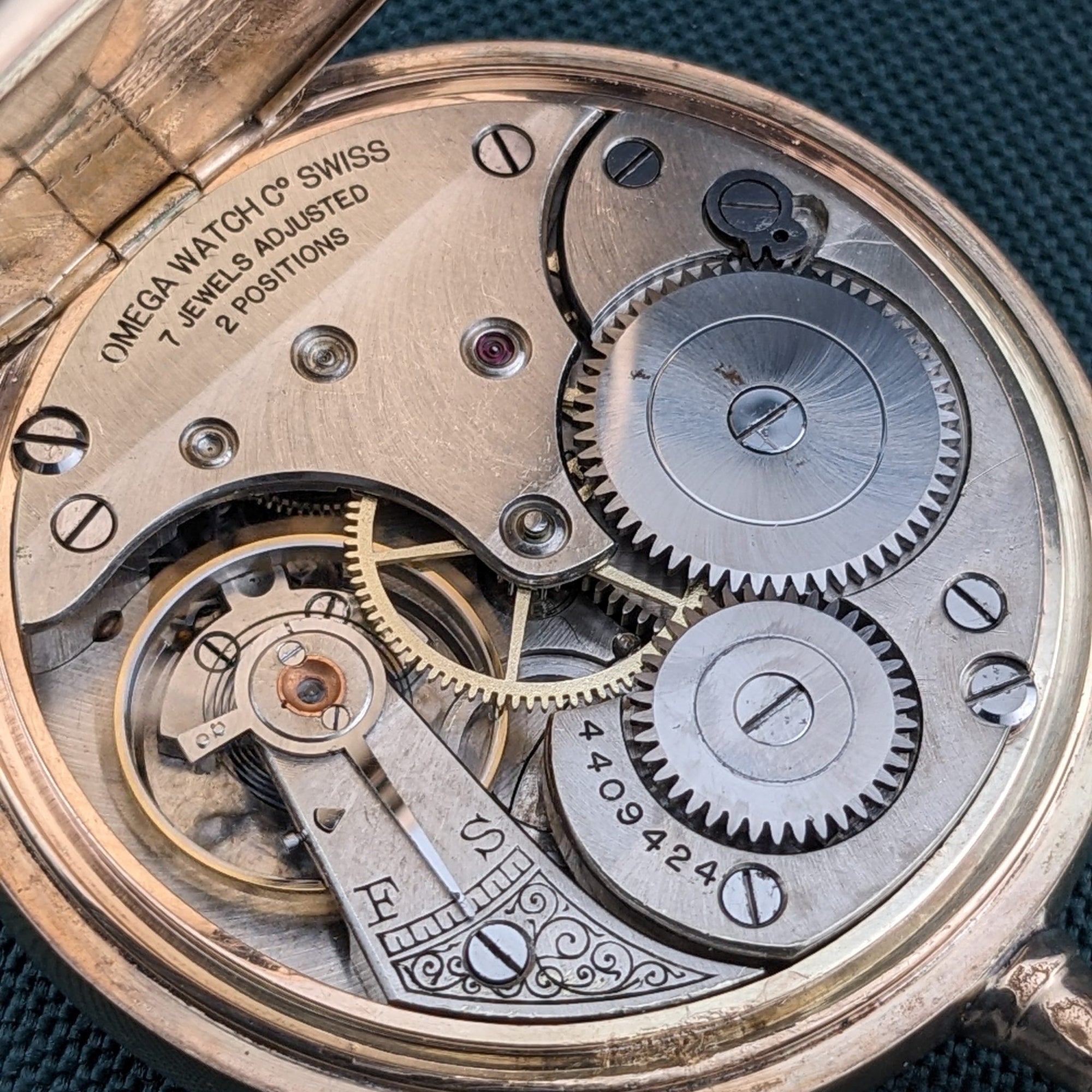 Circa 110 Years Old Antique Omega 🏆 Museum-Grade 1915 OMEGA: The "American Champion" Set / Antique 1915 Watch / Cal Omega Movement / Serviced vintage watch