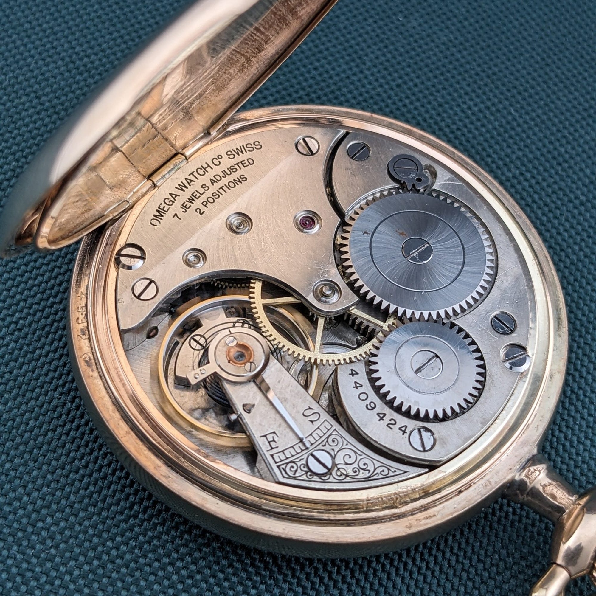 Circa 110 Years Old Antique Omega 🏆 Museum-Grade 1915 OMEGA: The "American Champion" Set / Antique 1915 Watch / Cal Omega Movement / Serviced vintage watch