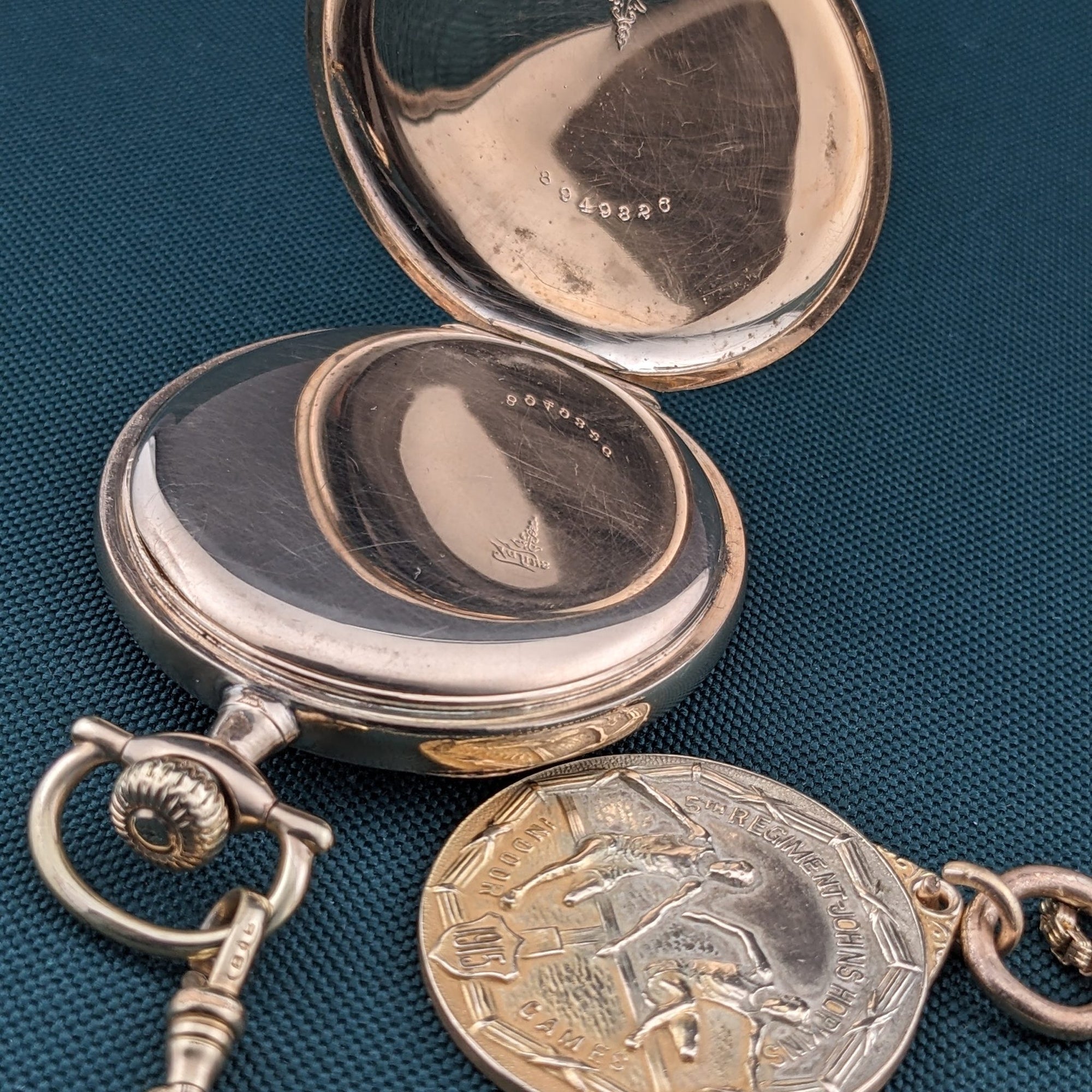 Circa 110 Years Old Antique Omega 🏆 Museum-Grade 1915 OMEGA: The "American Champion" Set / Antique 1915 Watch / Cal Omega Movement / Serviced vintage watch