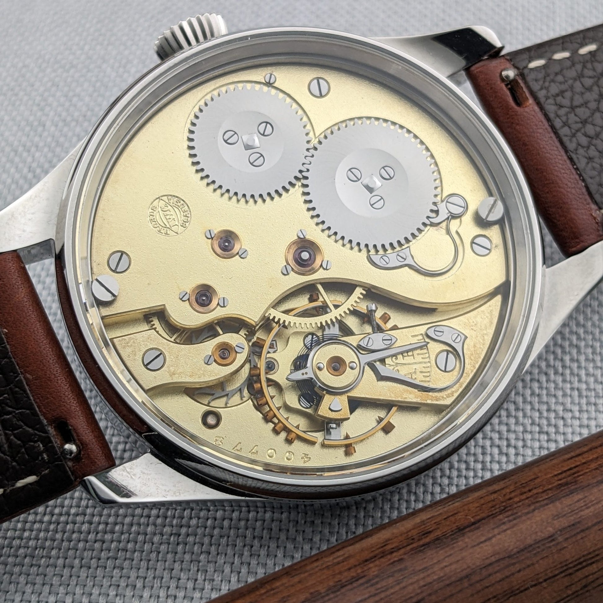 Circa 120 Years Old / IWC Schaffhausen / Vintage 1906 Watch / Cal 53 Movement / Serviced dial