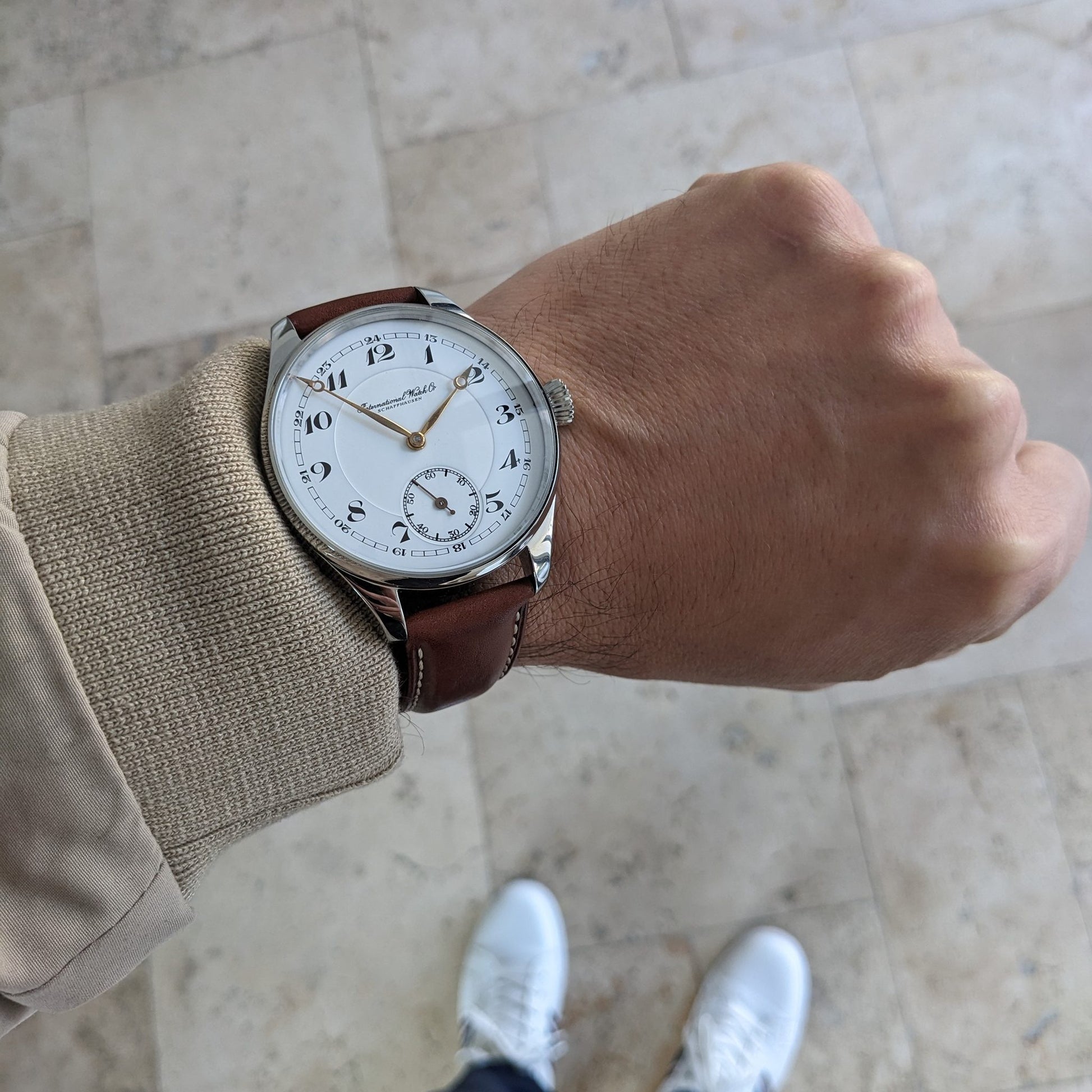 Circa 120 Years Old / IWC Schaffhausen / Vintage 1906 Watch / Cal 53 Movement / Serviced vintage watch