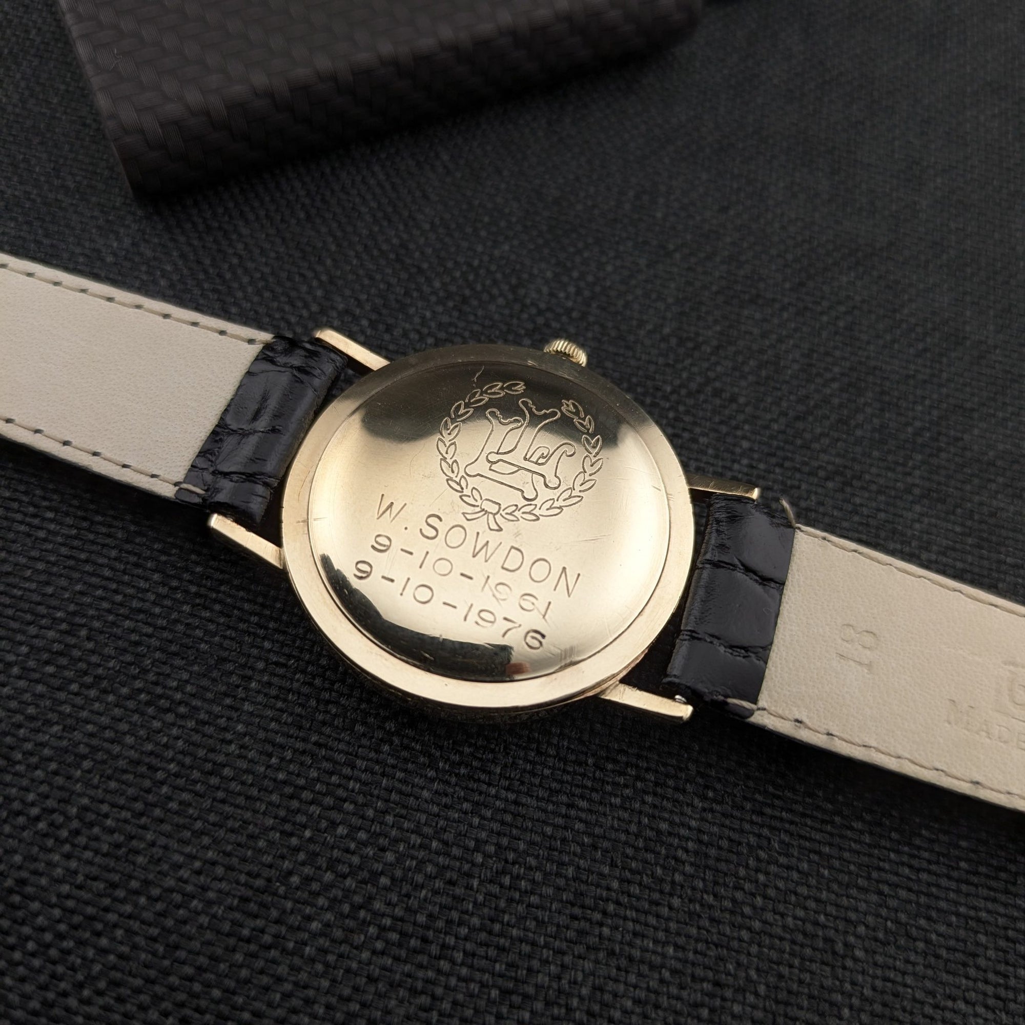 Circa 45 Years Old Gold Longines / Vintage 1979 Watch / Cal 428 Movement / Serviced dial