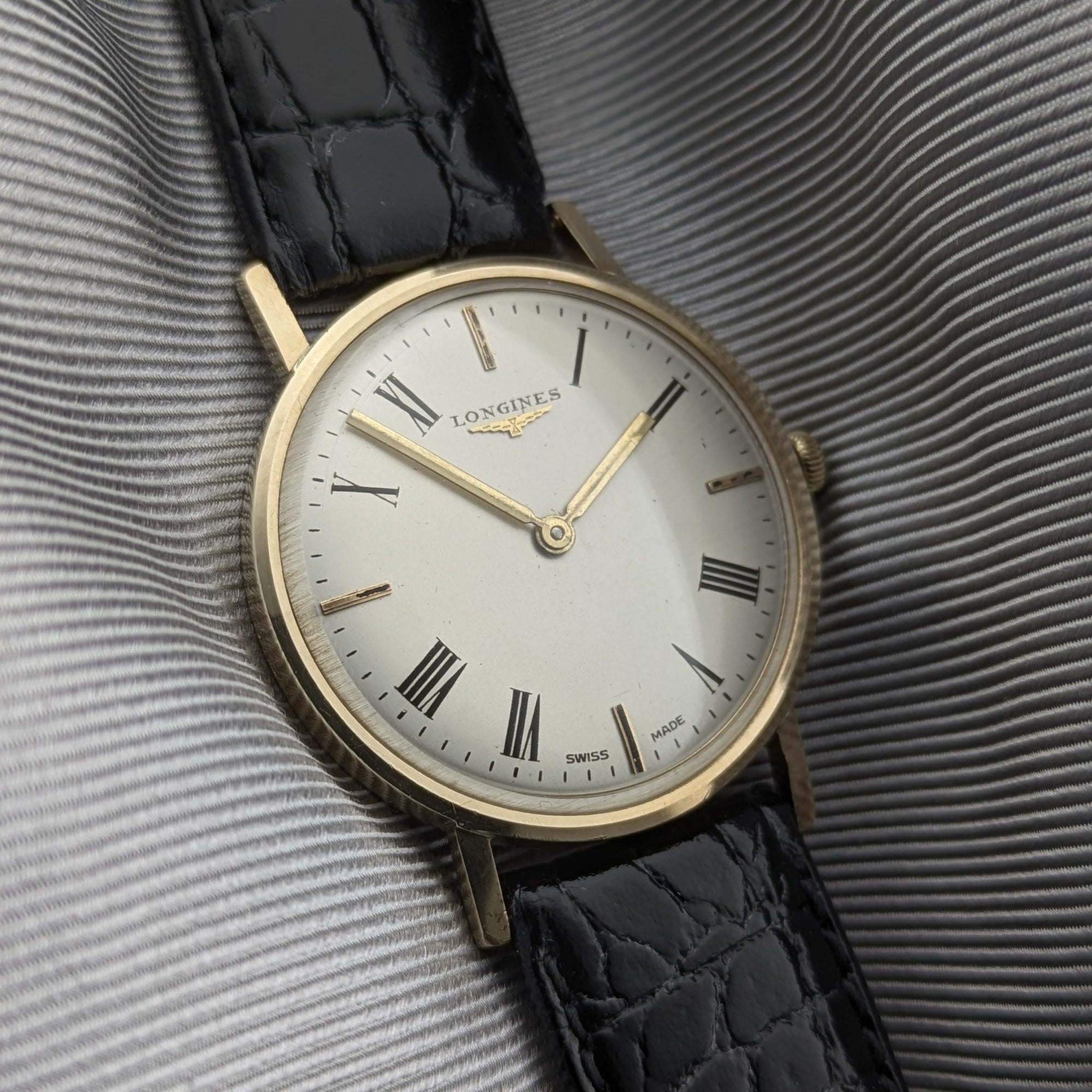 Circa 45 Years Old Gold Longines / Vintage 1979 Watch / Cal 428 Movement / Serviced vintage watch