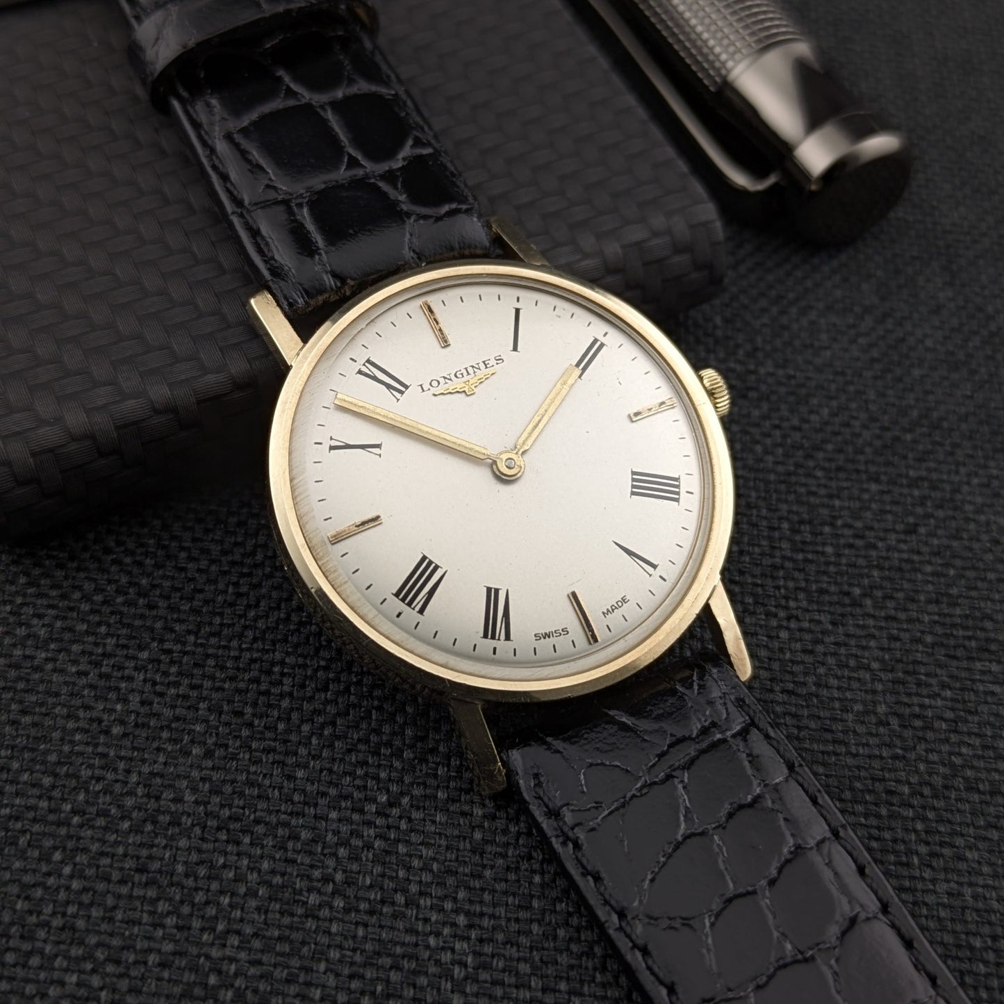 Circa 45 Years Old Gold Longines / Vintage 1979 Watch / Cal 428 Movement / Serviced vintage watch